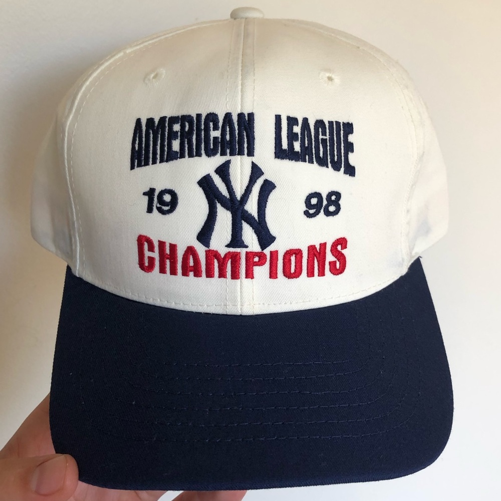 New York Yankees Vintage 1998 American League Champions MLB Snap Back Hat